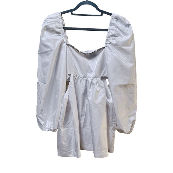 Danielle Bernstein Cutout Bedazzled Dress - Picture 1 of 11